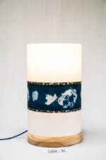Lampe en cyanotype à l'hortensia XL1