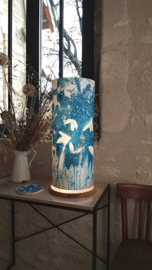 Lampe " pluie d'automne"
