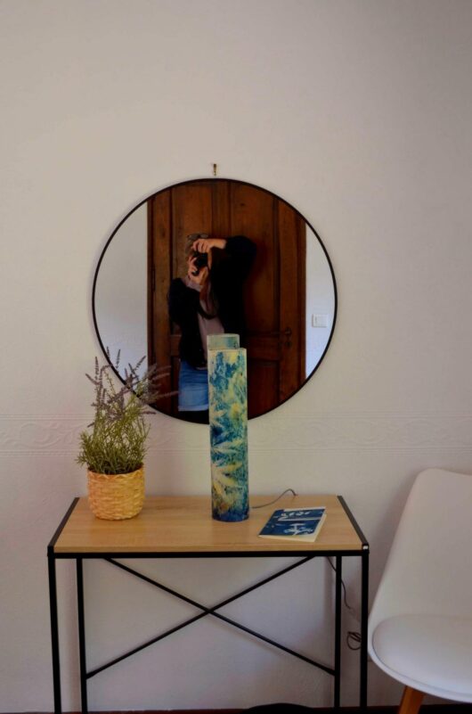 Lampe en cyanotype au chanvre – Image 4