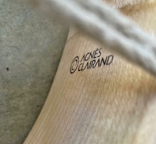 Tambour chamanique avec cyanotype au lierre – Image 4